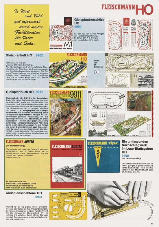 Fleischmann Katalog 1974