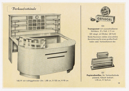 Kibri Katalog 1953