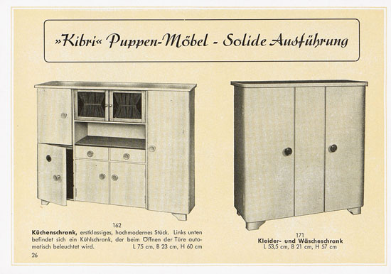 Kibri Katalog 1953