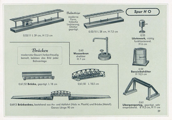 Kibri Katalog 1953