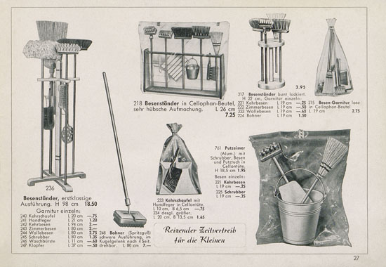 Kibri Katalog Modellbahn-Zubehör 1954