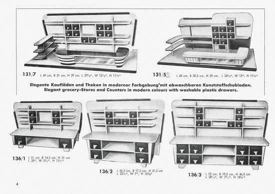 Kibri Katalog Neuheiten 1958