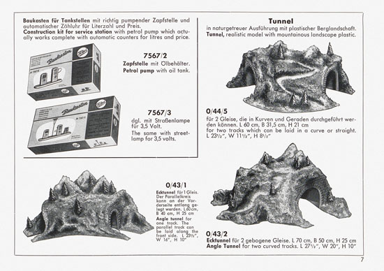 Kibri Katalog Neuheiten 1958