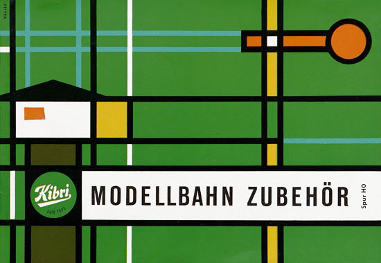 Kibri Katalog Modellbahn-Zubehör 1959