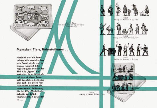 Kibri Katalog Modellbahn-Zubehör 1959