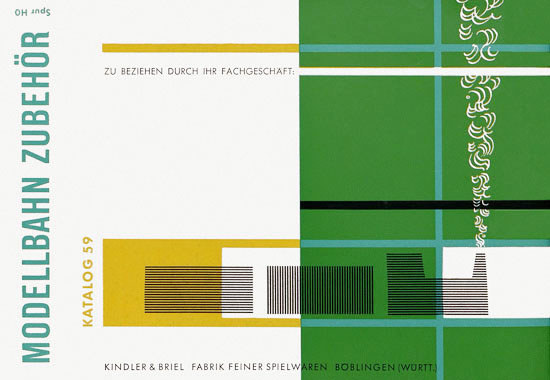 Kibri Katalog Modellbahn-Zubehör 1959