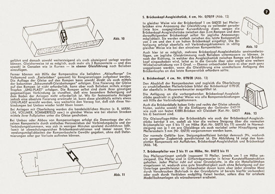 Kibri Modell-Brückenbau 1960