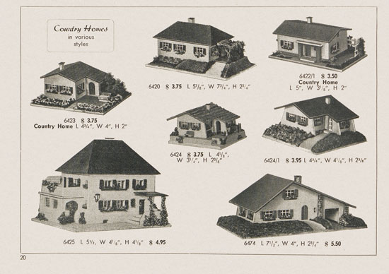 Kibri Railways Accessories catalog 1954