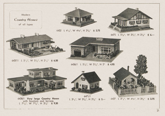 Kibri Railways Accessories catalog 1954