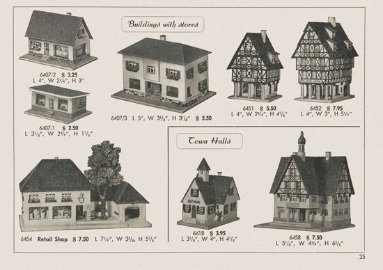 Kibri Railways Accessories catalog 1954