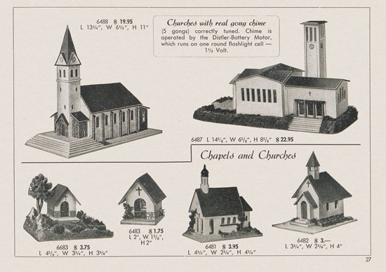 Kibri Railways Accessories catalog 1954