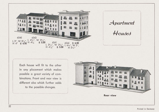 Kibri Railways Accessories catalog 1954