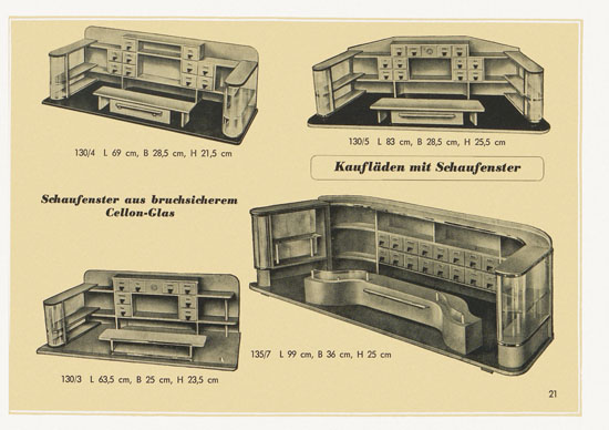 Kibri Spielwaren und Eisenbahn-Zubehörteile 1957