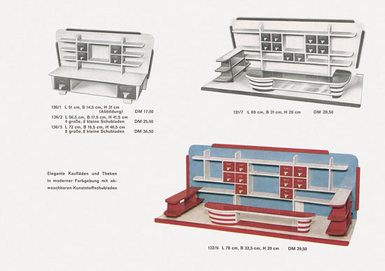 Kibri Spielwaren und Modellbahn-Zubehör 1959