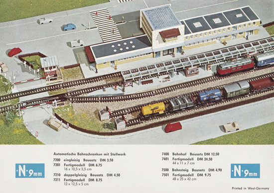 Kibri Neuheiten 1965