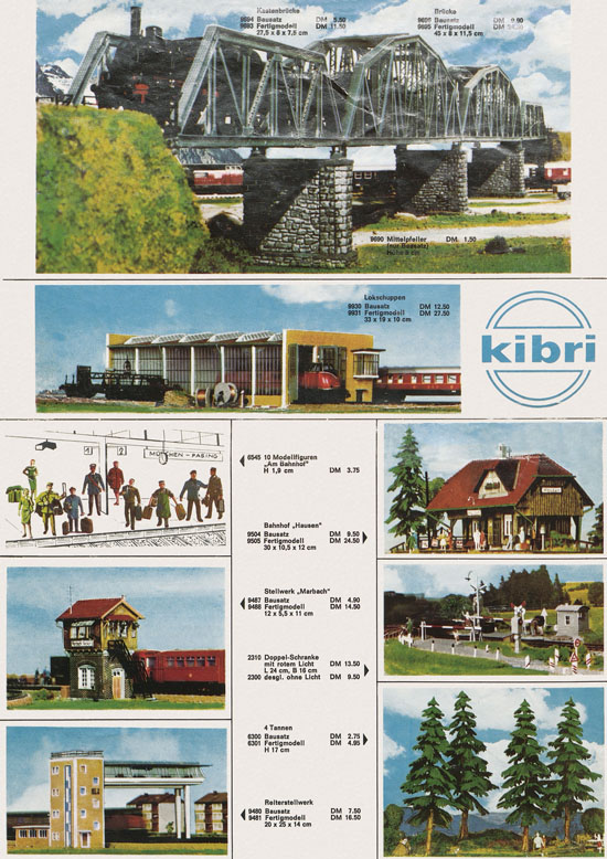 Kibri Modelle H0 + N 1967