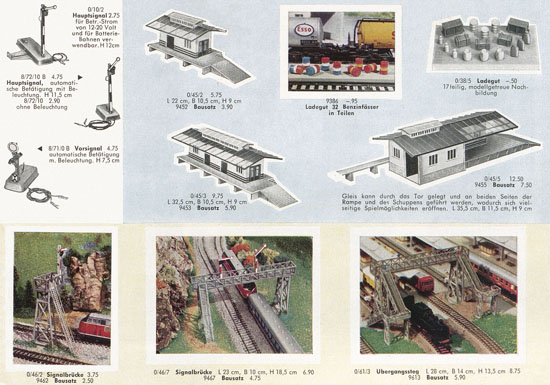 Kibri Modellbahn-Zubehör Spur H0 1960
