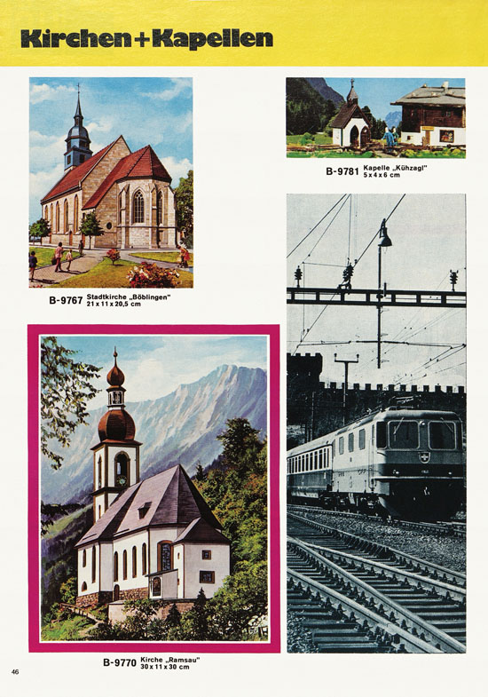 Kibri Modellbahn-Zubehör H0 + N Katalog 1974-1975