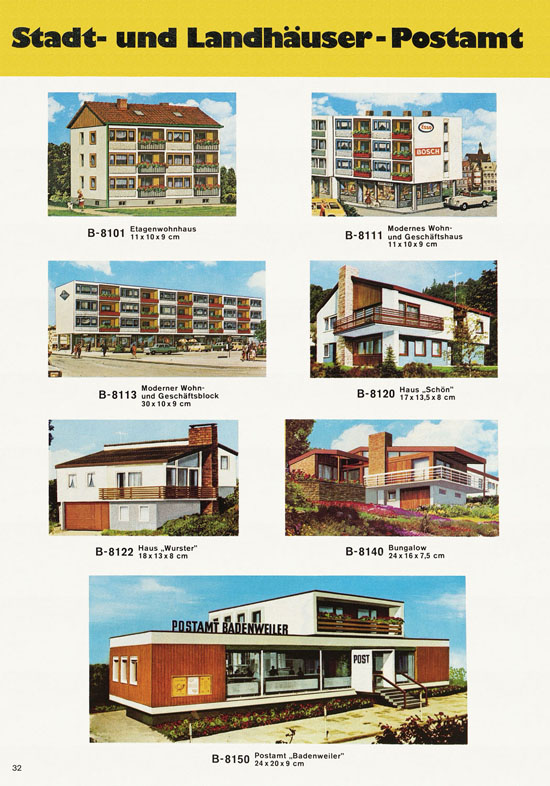 Kibri Modellbahn-Zubehör H0 + N Katalog 1975-1976