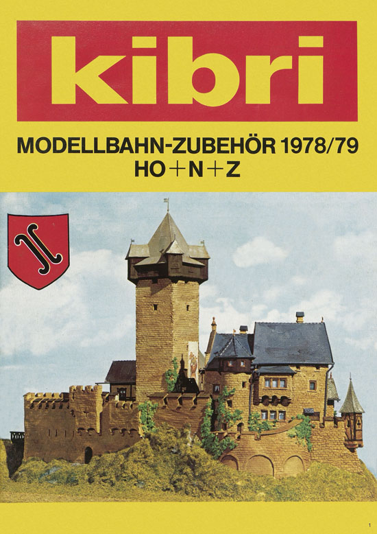 Kibri Katalog Modellbahn-Zubehör 1978-1979