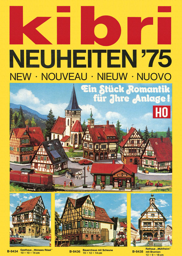 Kibri Neuheiten 1975