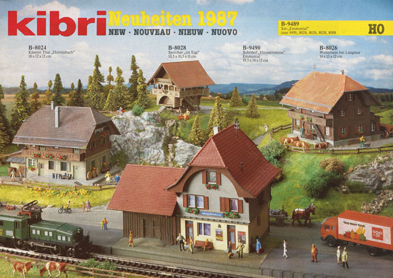 Kibri Neuheiten 1987