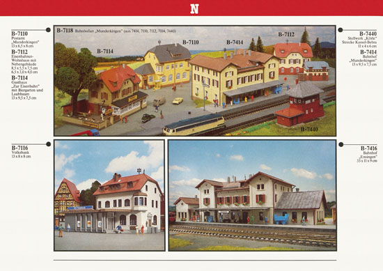 Kibri Neuheiten 1987