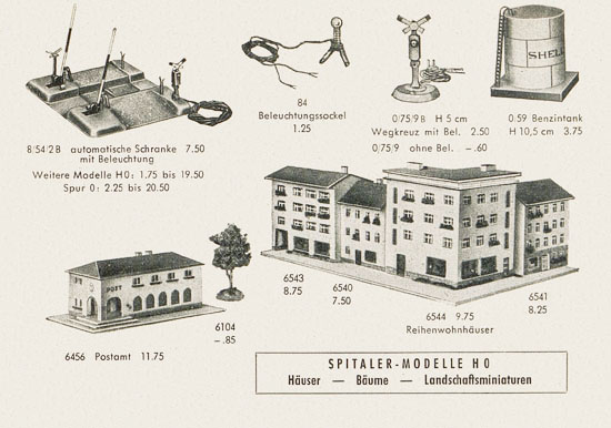 Kibri Modell-Prospekt Seit 60 Jahren Qualitätsspielwaren 1955