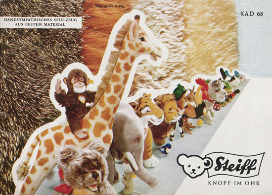 Seite 1 Margarete Steiff Katalog KAD 68 1968