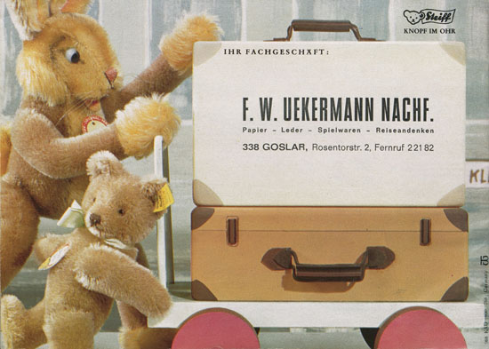 Seite 32 Margarete Steiff Katalog KAD 68 1968