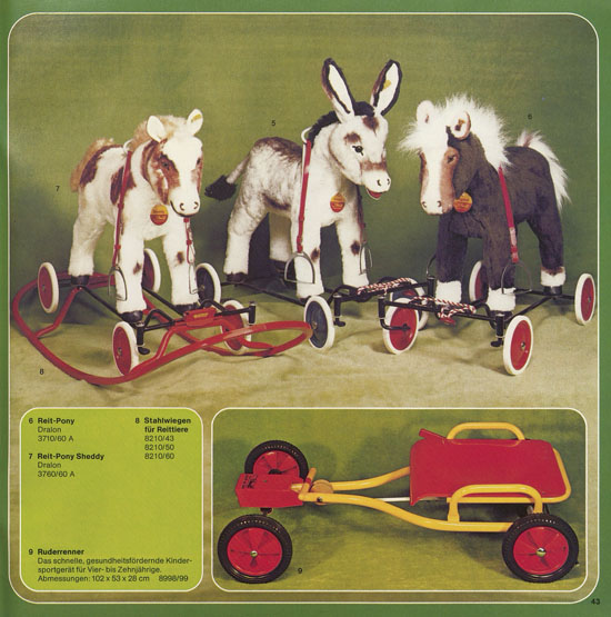 Seite 43 Margarete Steiff Katalog 1976