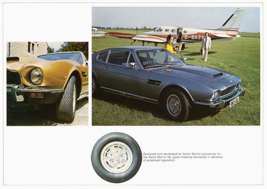 Brochure Aston Martin V8 1972