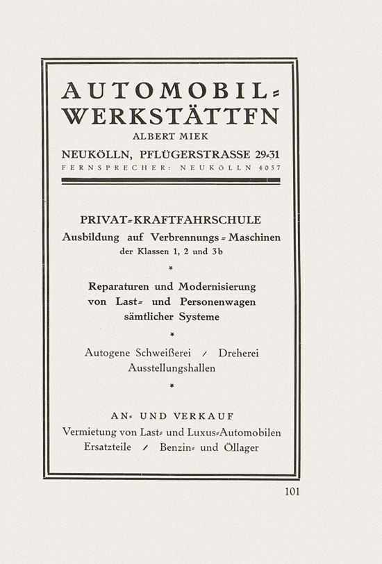 Autolehrbuch Ing. Schmidt 1928