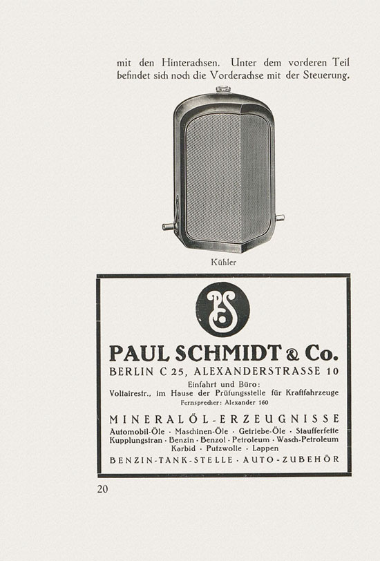 Autolehrbuch Ing. Schmidt 1928