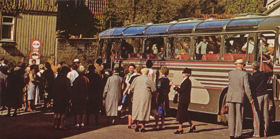 Prospekt Büssing Reisebusse 1964