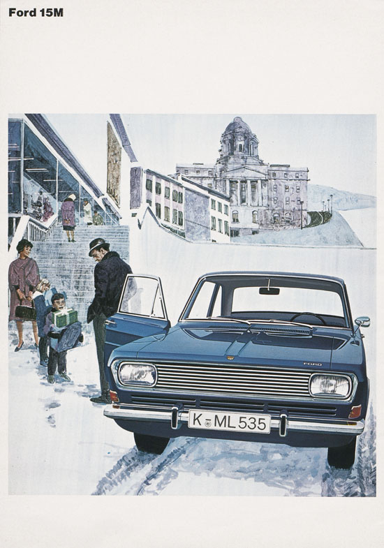 Prospekt Das Ford-Programm 1968