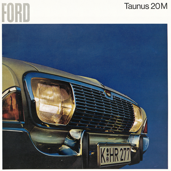 Prospekt Ford Taunus 20 M 1967