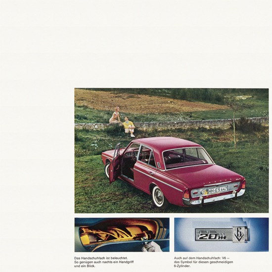 Prospekt Ford Taunus 20 M 1967