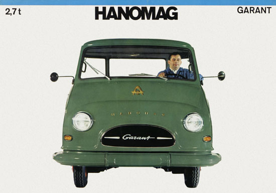 Prospekt Hanomag Garant 1963