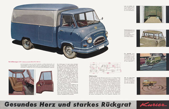 Prospekt Hanomag Kurier 1961