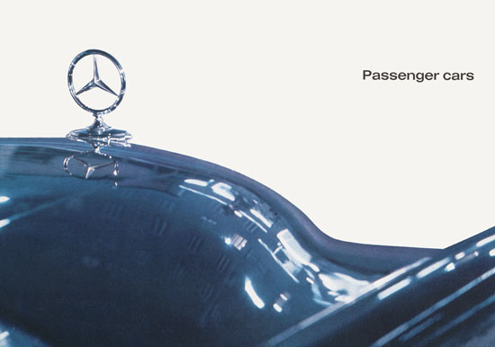 Brochure Mercedes Benz Passenger Cars 1963