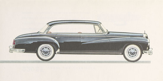 Prospekt Mercedes Benz Personenwagen 1959