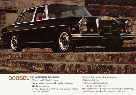 Brochure Mercedes Benz of North America 1967