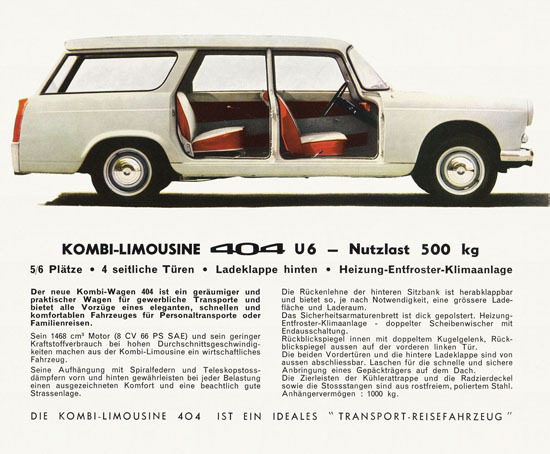 Peugeot 404 1963