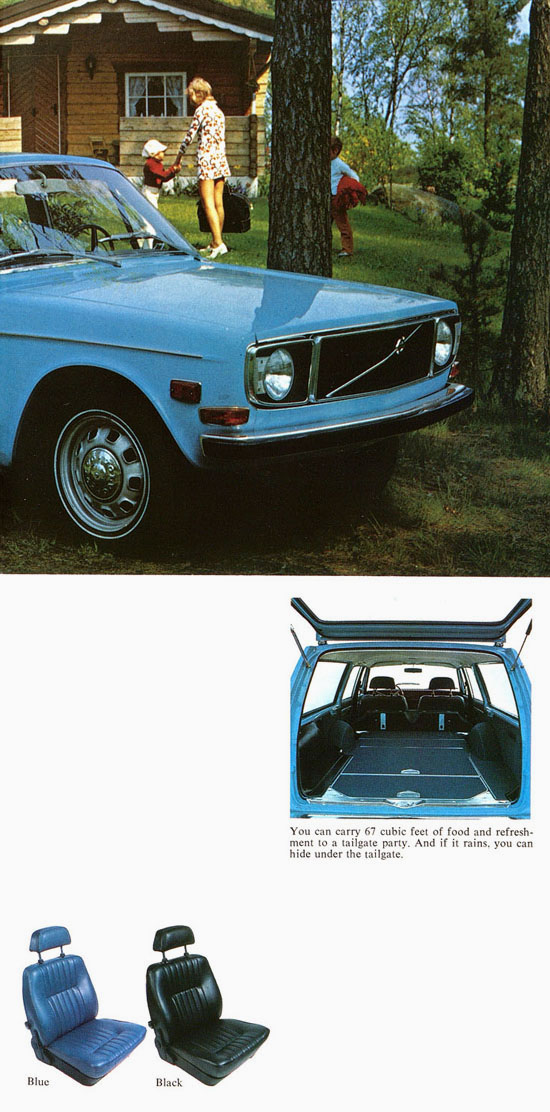 Brochure Volvo cars 1972