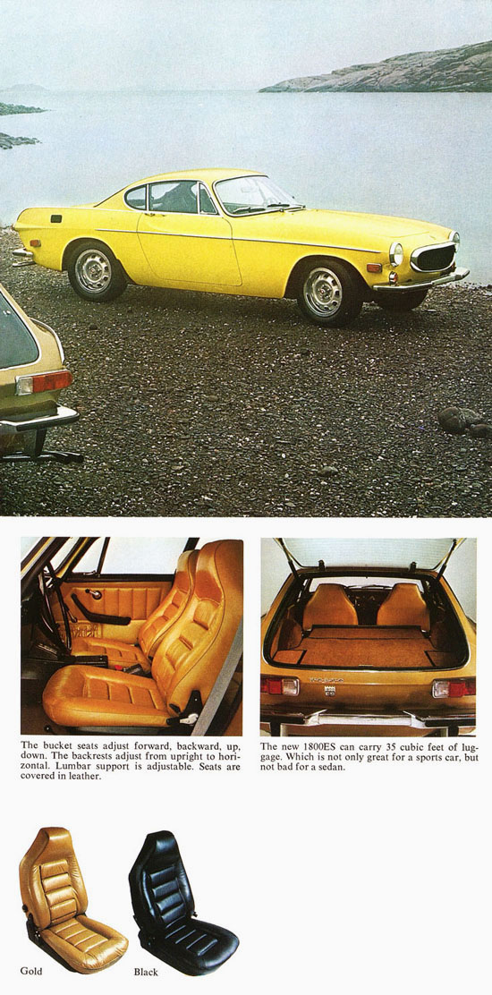 Brochure Volvo cars 1972