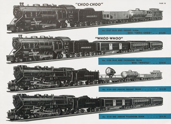 American Flyer Trains catalogue 1941