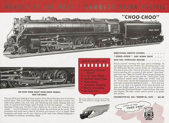 American Flyer Trains catalogue 1941