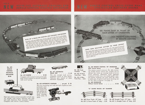 American Flyer Trains catalogue 1941