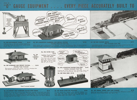 American Flyer Trains catalogue 1941